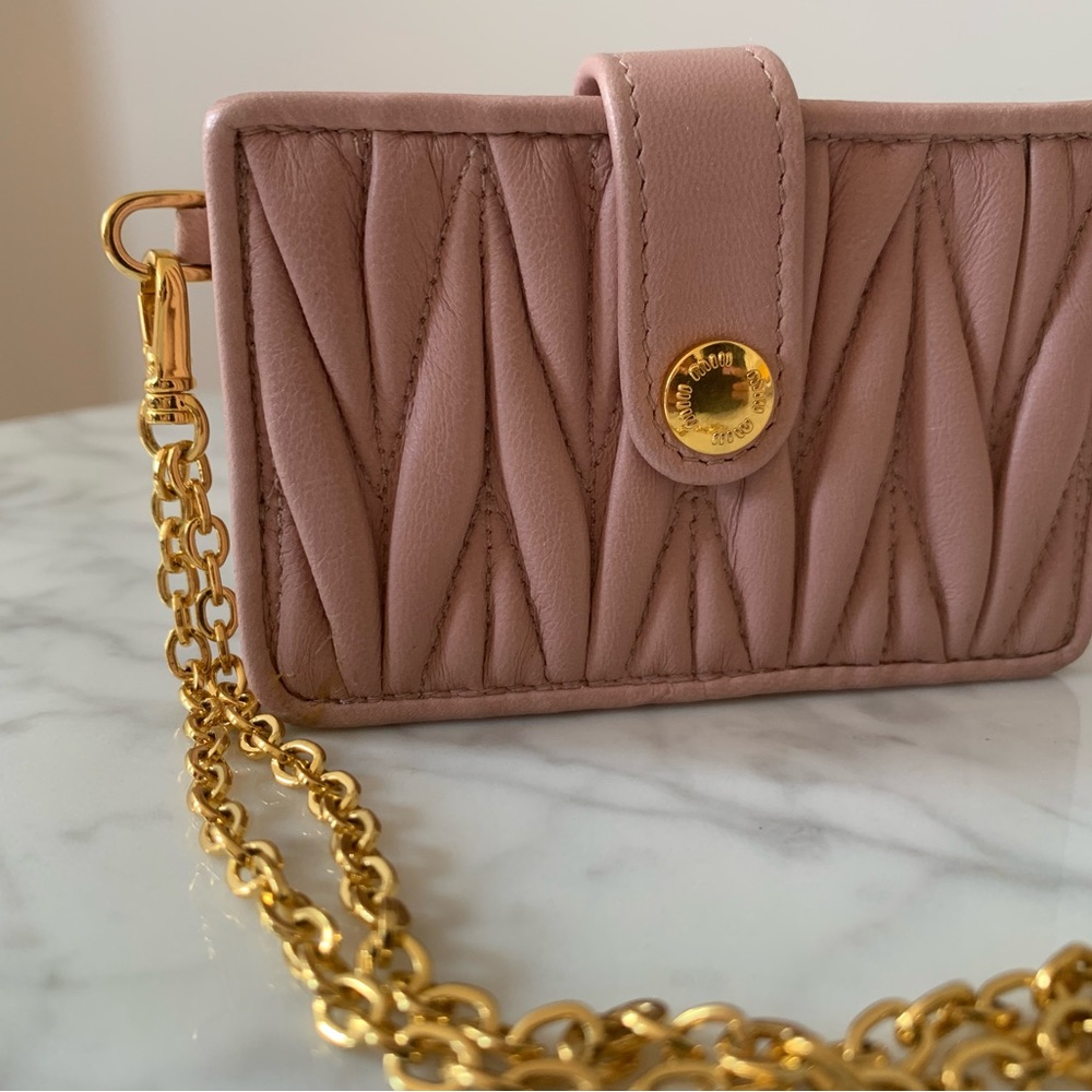 Miu Miu Card Holder New Without Tags - image 2